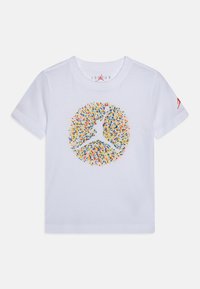 Jordan - POOLSIDE JUMPMAN TEE UNISEX - Nyomott mintás póló - white Miniatűr kép 1