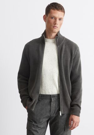 DFC ZIP - Strickjacke - graphite grey melange