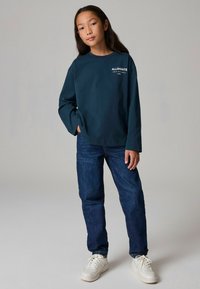 smALLSAINTS UNDERGROUND CREW  - Top dugih rukava - navy