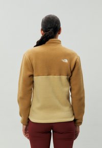The North Face YUMIORI FULL ZIP - Flīsa jaka - utility brown/khaki stone
