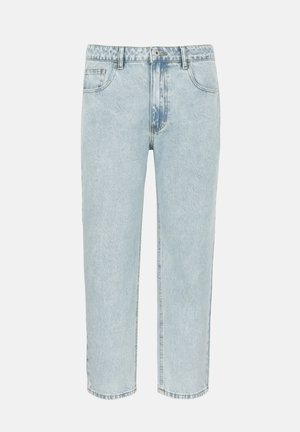 Pier One, SLIM TAPERED CROP - Jeans fuselé - light blue denim