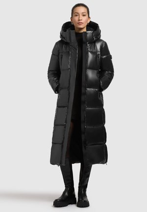 RUBINA SHINY - Abrigo de invierno - black