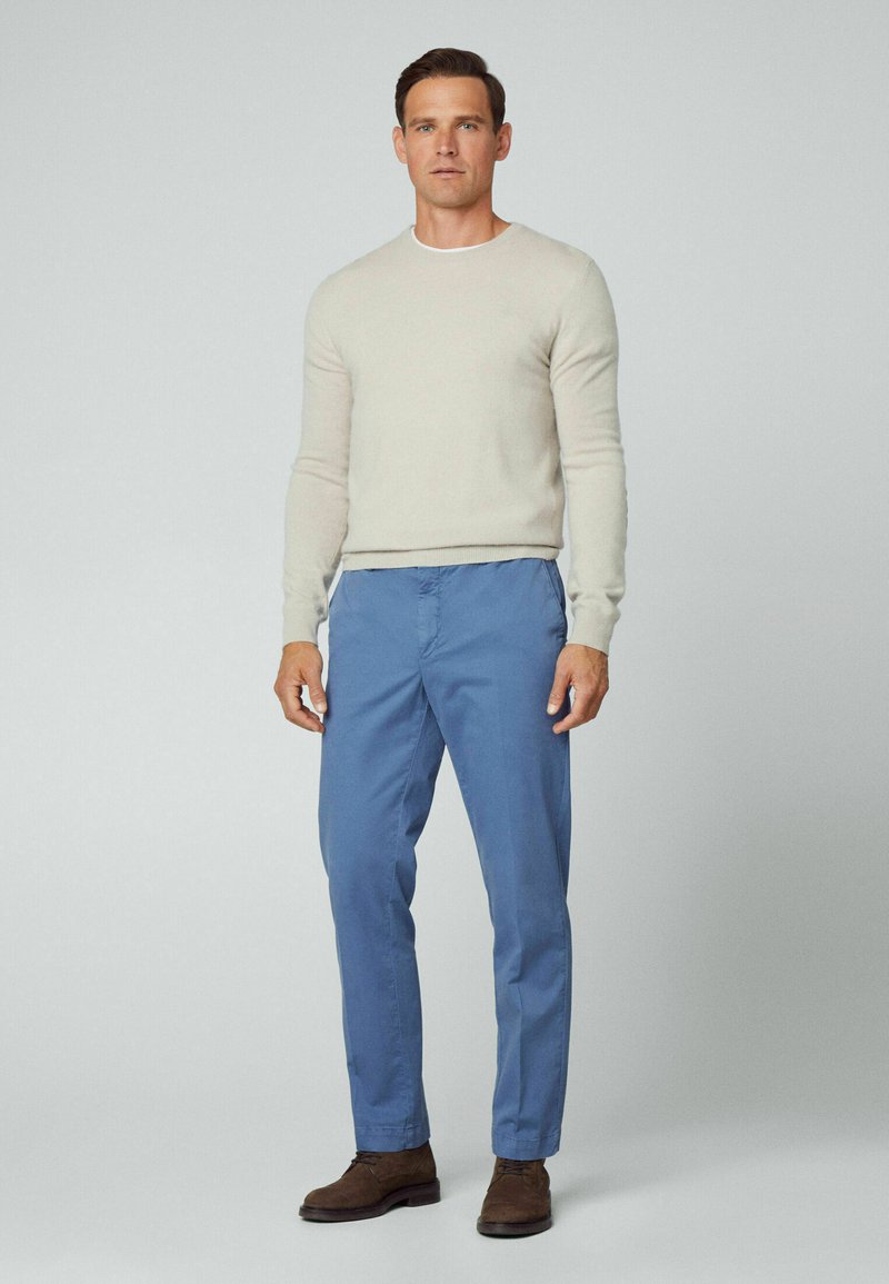 Hackett London Chino blauw