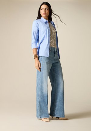 PALAZZO - Wide Leg - azzurro