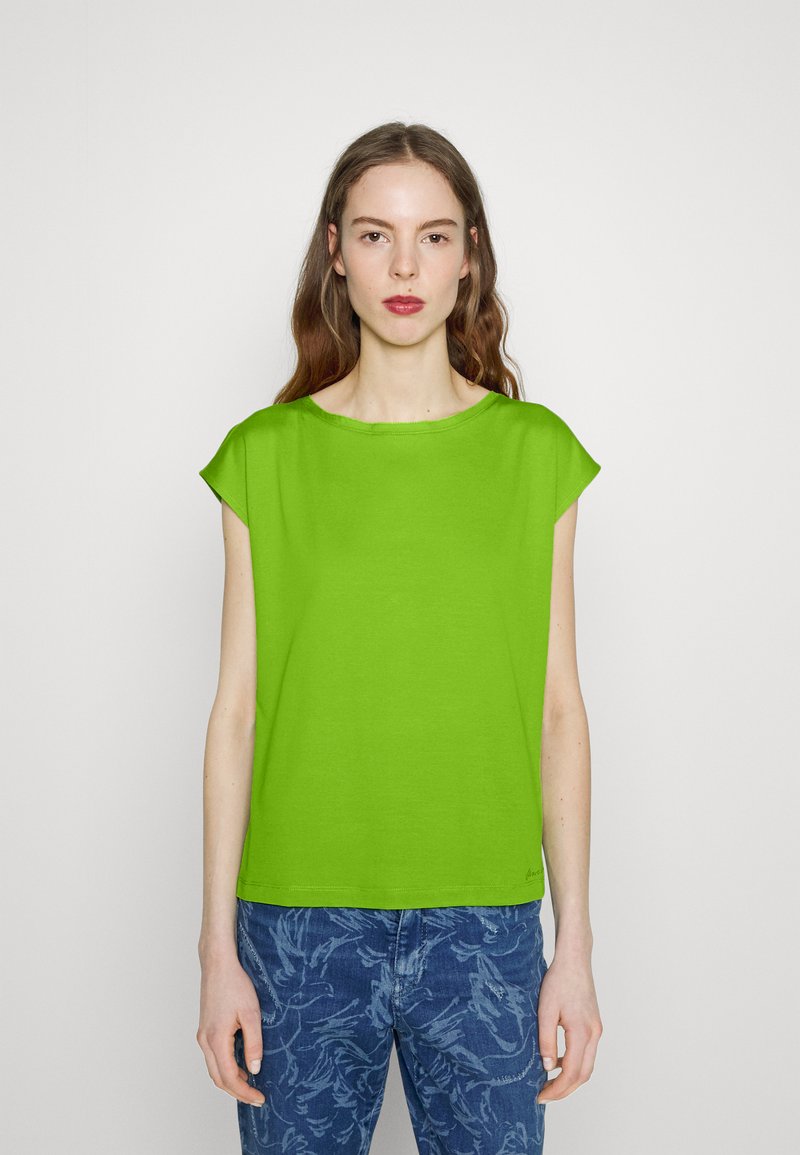 Damen Bekleidung | Marc Cain T-Shirt basic granny smith/grün - XT46799 Damen Bekleidung | Marc Cain T-Shirt basic granny smith/grün - XT46799