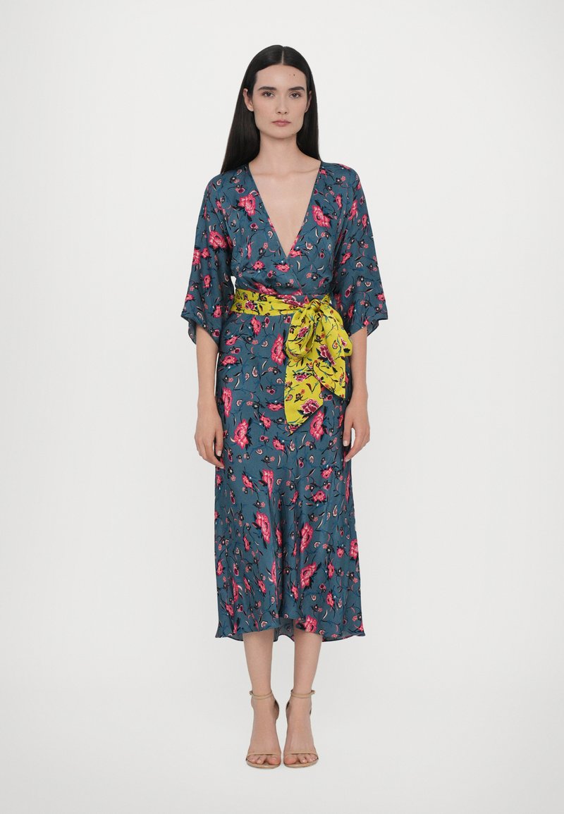 Diane von Furstenberg GRACIE DRESS - Vestito casual - blue grey