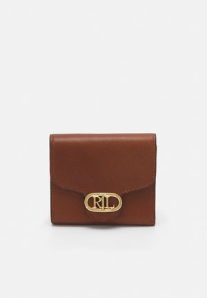 VEGAN LEATHER COMPACT WALLET - Wallet - tan