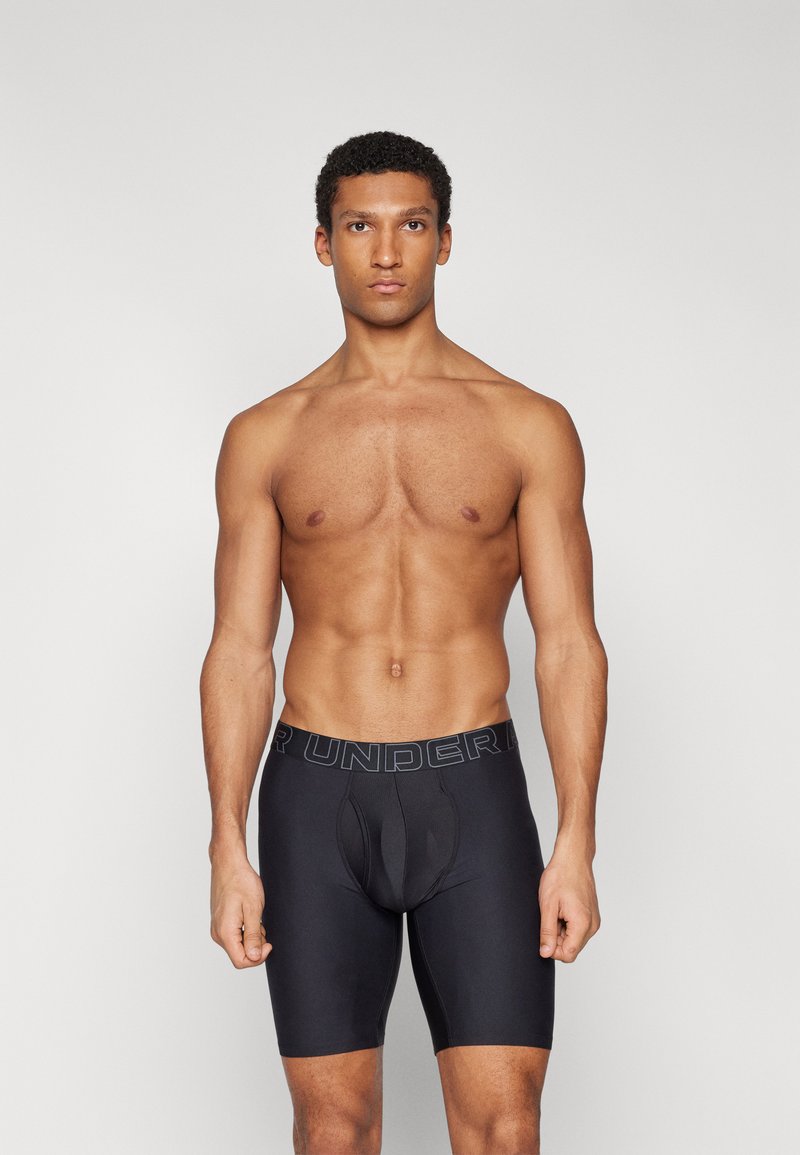 Under Armour - UNDERWEAR BOXERS PERFORMANCE 3 PACK - Panties - black, Vergrößern