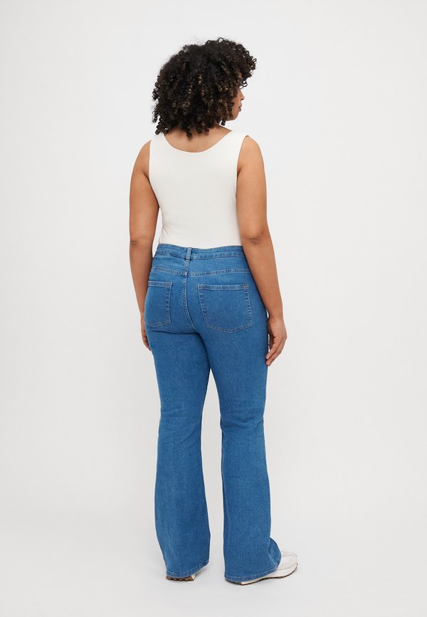 CARHUSH MID WAIST  - Flared Jeans3