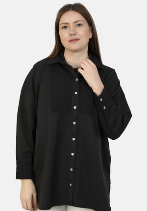 PLUS SIZE ALIA - Skjortebluser - black