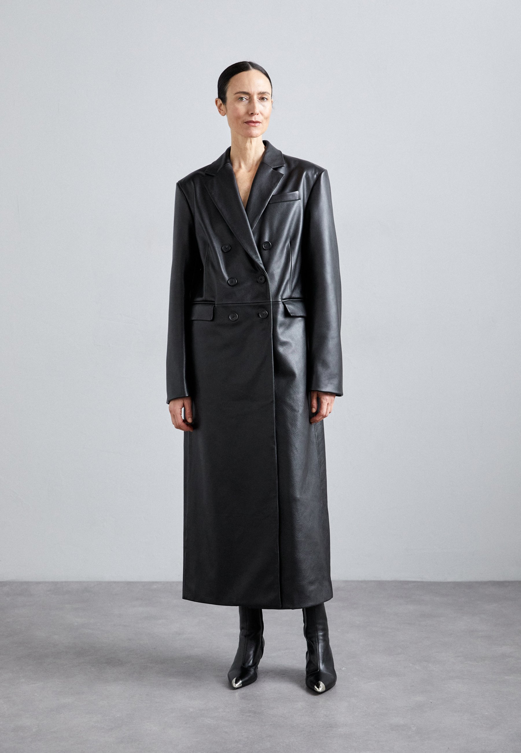 032c SPACE PROGRAM COAT - Classic coat - black - Zalando
