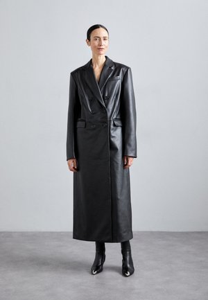 SPACE PROGRAM COAT - Klassischer Mantel - black