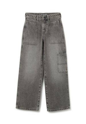 Straight leg jeans - light grey