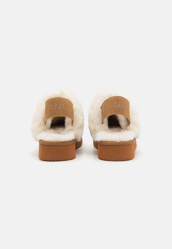BIASWEETIE FLATFORM ELASTIC - Slippers - camel4