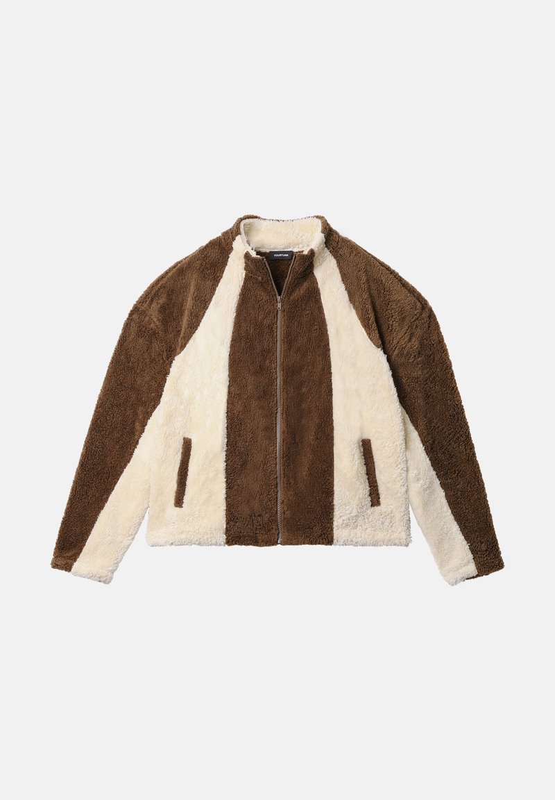 YOURTURN Fleecejas bruin