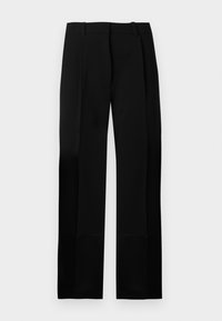 CROPPED TROUSER - Nadrágok - black