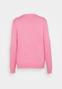 VILA Stickad tröja - pink