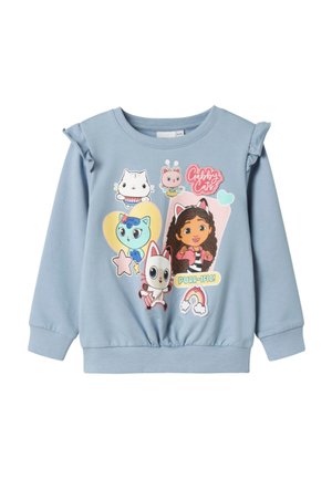 NMFJYLA GABBY UNB SKY - Sweatshirt - dusty blue