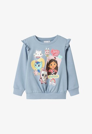 NMFJYLA GABBY UNB SKY - Sportinis megztinis - dusty blue