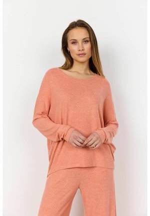 BIARA - Pikkade varrukatega topp - 94635 peach pink melange