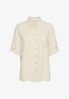 KAMRI - Gombos blúz - natural melange