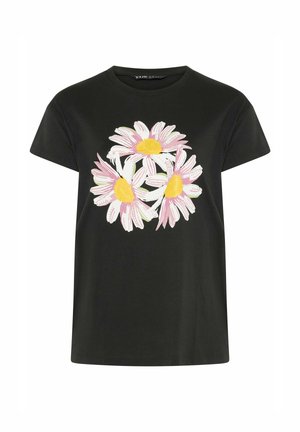 Yours Clothing, PLUS SIZE T-SHIRTS - T-shirts print - black