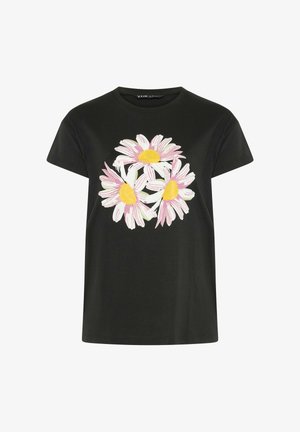 Yours Clothing, PLUS SIZE T-SHIRTS - T-Shirt print - black