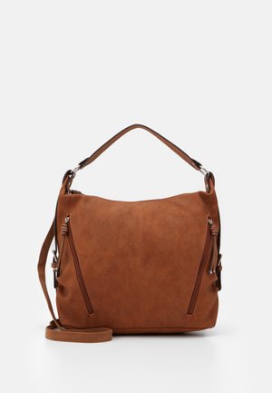 Caspar Klassische Lederschultertasche – Hochwertiges Veloursleder, Made In Italy, Modell No.580, Ca. 30x27x15 Cm