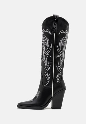 EAGON - High heeled boots - black