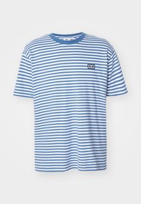 ESTABLISHED WORKS EYES - Print T-shirt - coronet blue