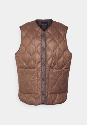 Monki Vestă - brown