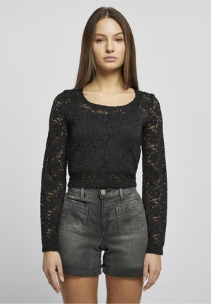 Urban Classics, Top s dlouhým rukávem - black