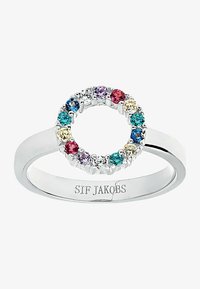 Ej vald, silver & rainbow