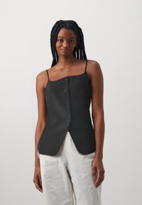 Vero Moda - VMMISCHA WAISTCOAT - Topp - black Väikepilt 1