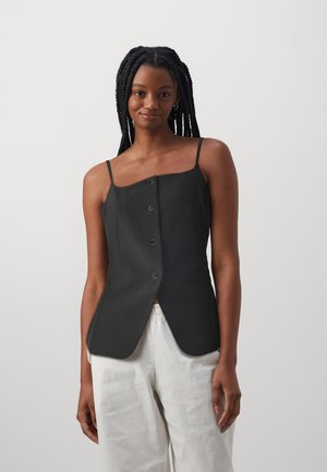 Vero Moda, VMMISCHA WAISTCOAT - Topp - black