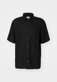 RELAXED SHORT SLEEVE SHIRT - Chemise - black