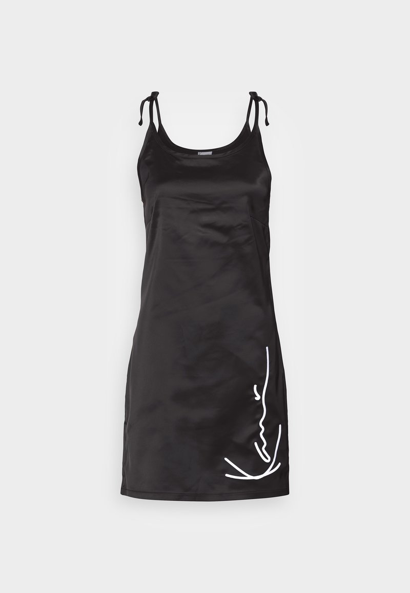 Karl Kani Cocktailjurk zwart Karl Kani Cocktailjurk zwart
