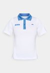 DI LEPRE TOP - Poloshirts - white/blue