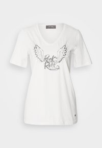 TEE - Printtipaita - ecru