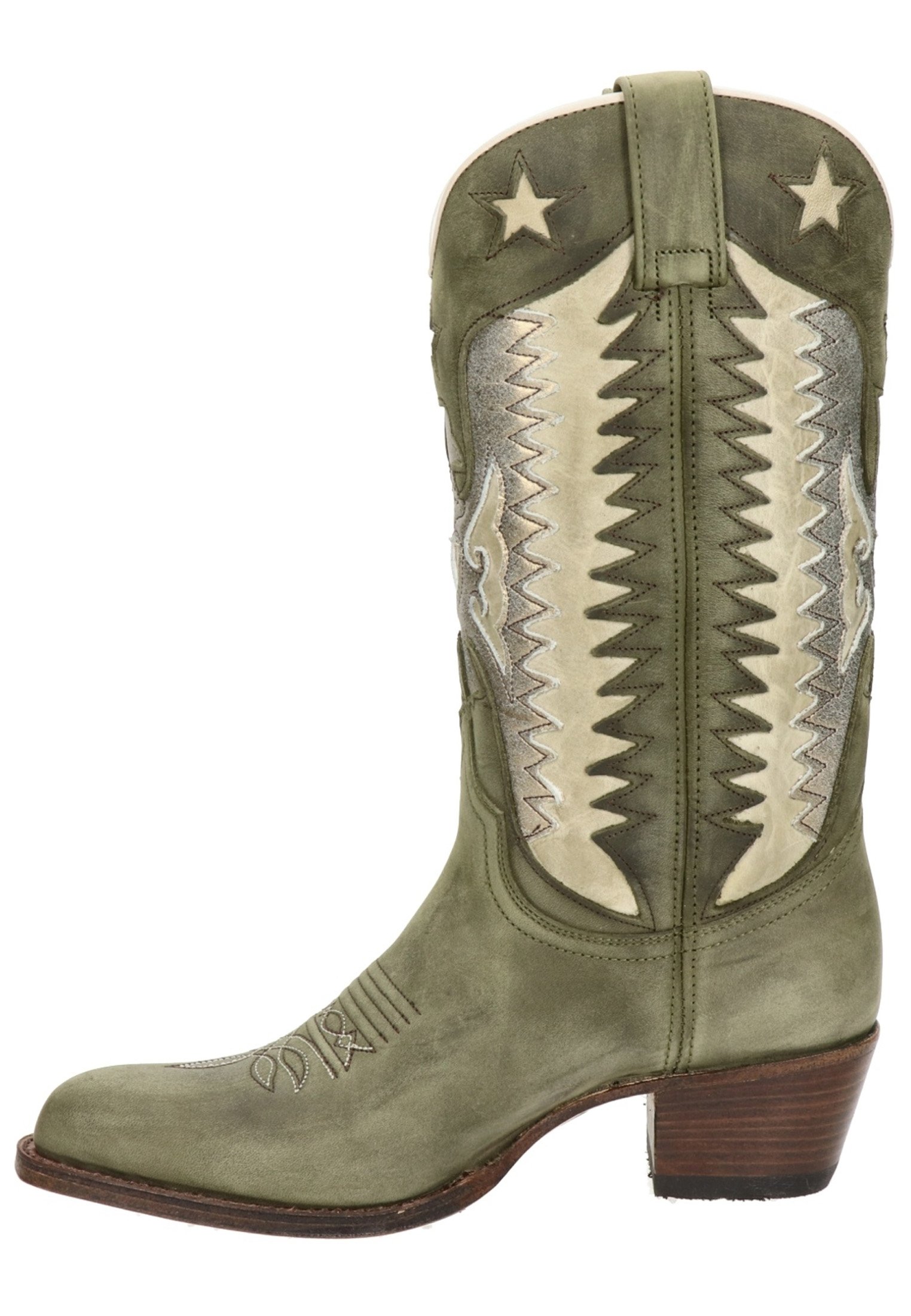 Sendra Cowboy-/Bikerlaarsjes - groen/Groen - Zalando.nl