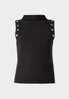 NMDESTINY EYELET - Μπλούζα - black