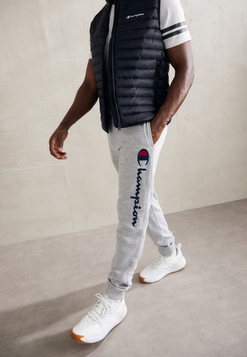 Champion ICONS CUFF PANTS LARGE LOGO - Pantalones deportivos - noxm