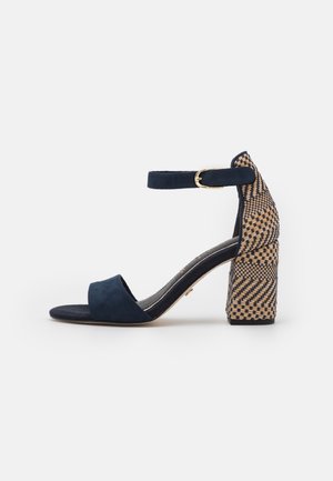 Højhælede sandaletter / Højhælede sandaler - dark blue