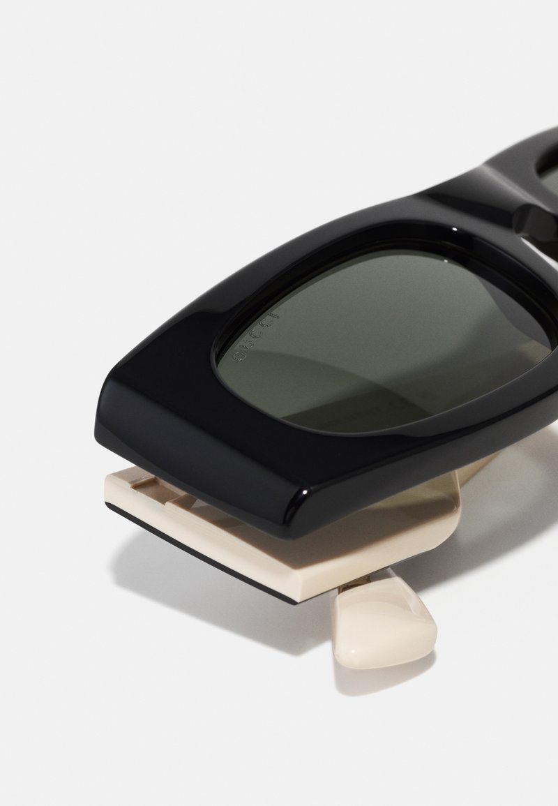 Gucci Cream/Black Sunglasses with Black Lenses Gucci Women main image 3