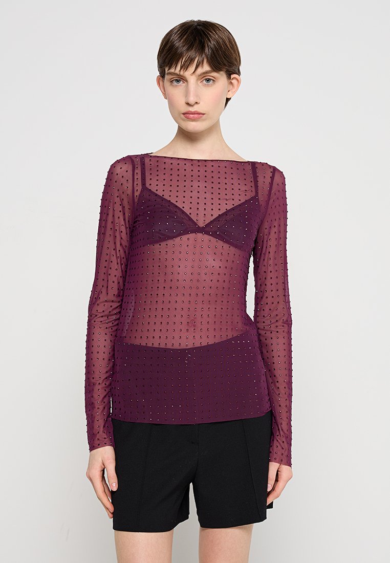 pinko Blouse bordeauxrood