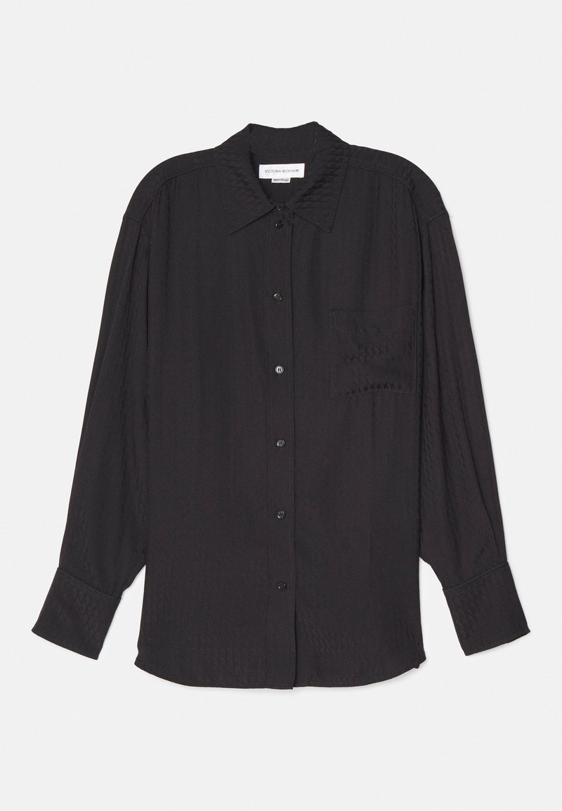 Victoria Beckham Overhemdblouse zwart Victoria Beckham Overhemdblouse zwart