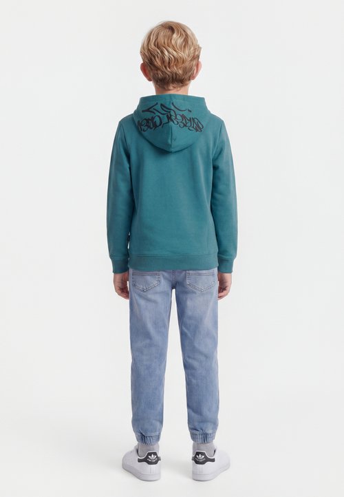 PUMA MID HOODIE UNISEX - Hoodie - emerald ice — foto 2