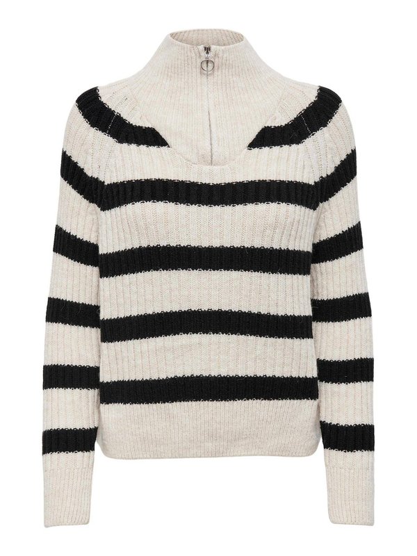ONLLEISE FREYA ZIP HIGH NECK - Jumper3