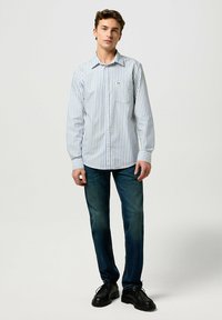 Wrangler Camicia - blue oxford