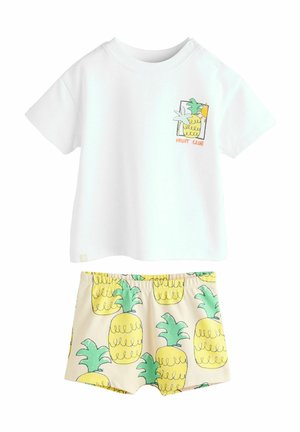 SET - T-shirts print - bright fruit